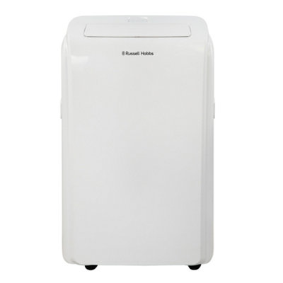 Russell Hobbs Air Conditioner and Dehumidifier 2 in 1 Portable 11000 BTU White RHPAC11001