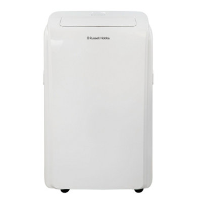 Russell Hobbs Air Conditioner and Dehumidifier 2 in 1 Portable 9000 BTU White RHPAC4002