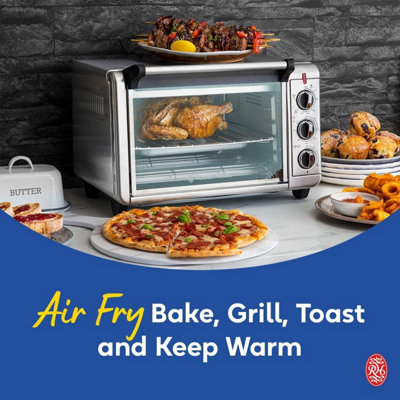 Russell Hobbs Air Fryer Mini Oven 20L Silver