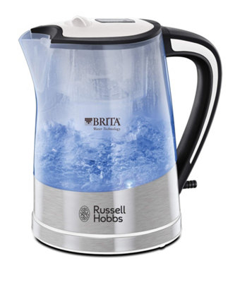 russell hobbs BRITA ウォーターフィルターケトル　1L 未使用 Russell Hobbs Brita 1L Purity Kettle
