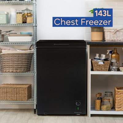 Russell Hobbs Chest Freezer 143L Freestanding Black with 5 Year Guarantee RH142CF0E1B - 3