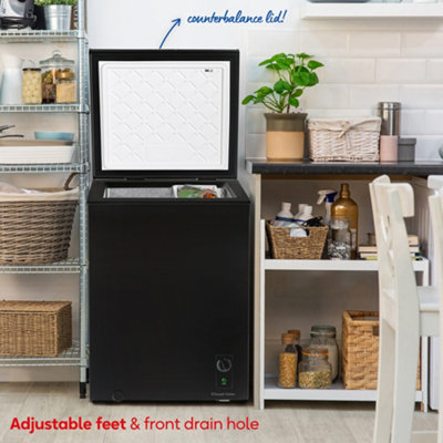 Russell Hobbs Chest Freezer 143L Freestanding Black with 5 Year Guarantee RH142CF0E1B - 5