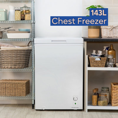 Russell Hobbs Chest Freezer 143L Freestanding White with 5 Year Guarantee RH142CF0E1W - 3