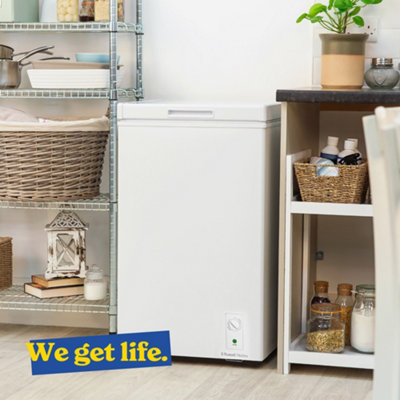 Russell Hobbs Chest Freezer 143L Freestanding White with 5 Year Guarantee RH142CF0E1W - 7
