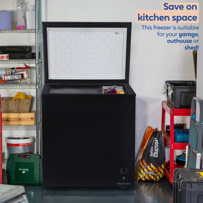Russell Hobbs Chest Freezer 198L Freestanding Black with 5 Year Guarantee RH198CF0E1B - 4