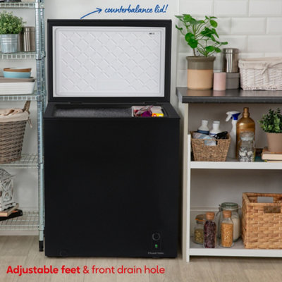 Russell Hobbs Chest Freezer 198L Freestanding Black with 5 Year Guarantee RH198CF0E1B - 7