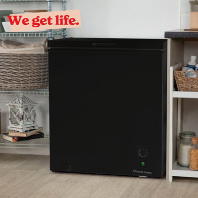 Russell Hobbs Chest Freezer 198L Freestanding Black with 5 Year Guarantee RH198CF0E1B - 8