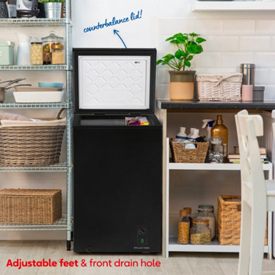 Russell Hobbs Chest Freezer 99L Freestanding Black with Free 5 Year Guarantee RH99CF0E1B - 7