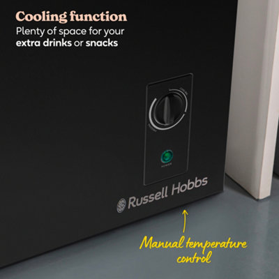 Russell Hobbs Chest Freezer 99L Freestanding Black with Free 5 Year Guarantee RH99CF0E1B - 8