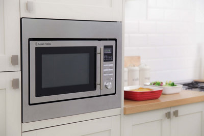 Russell Hobbs Combination Microwave 900W Built in 25 Litre Stainless Steel Digital RHBM2503