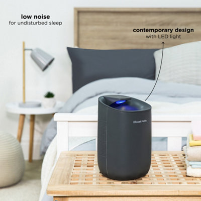 Russell Hobbs Compact Dehumidifier Fresh Air Mini 300ml/day Grey RHDH1061G - 3