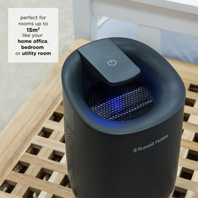 Russell Hobbs Compact Dehumidifier Fresh Air Mini 300ml/day Grey RHDH1061G - 4