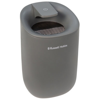 Russell Hobbs Compact Dehumidifier Fresh Air Mini 300ml/day Grey RHDH1061G - 9