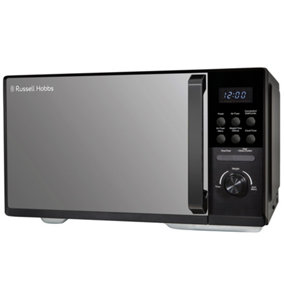 Russell Hobbs Digital Combi Microwave 4-in-1 with Air Fryer Function, 25L 900W 10 Auto-Cook Settings, Black RHMAF2506B