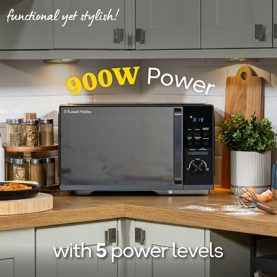Micro Fire M2C WRGB x 4モード Russell Hobbs Digital Combi Microwave 4-in-1 with Air Fryer