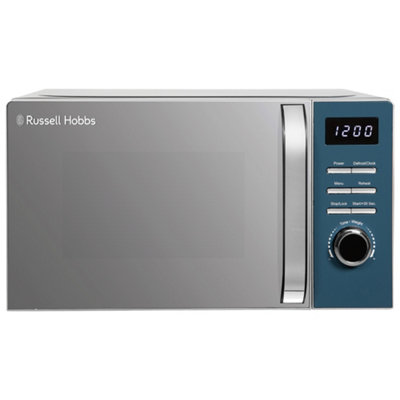 Russell Hobbs Digital Microwave 20L 800W Ocean Blue with Defrost Setting & 8 Auto Cook Settings RHMD832OB