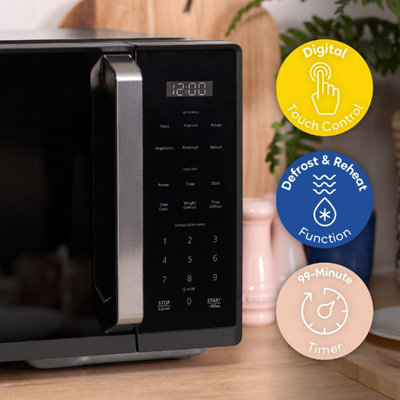 Russell Hobbs Digital Microwave with Touch Control 25L 900W Black RHMT2512B