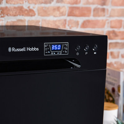 Russell Hobbs Dishwasher Table Top & Compact Black RHTTDW6B - 8