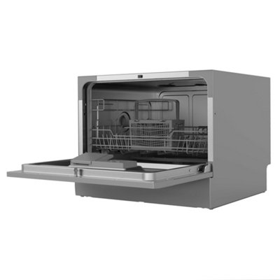 Russell Hobbs Dishwasher Table Top & Compact Silver RHTTDW6S - 8
