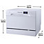 Russell Hobbs Dishwasher Table Top & Compact White RHTTDW6W