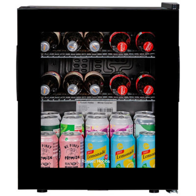 Russell Hobbs Drinks, Wine & Fridge 46 Litre Mini Fridge RH46TTBC1241B