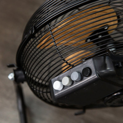 Russell Hobbs Ground Floor Fan 12 inch Black Scandi RHGF1221WDB - 4