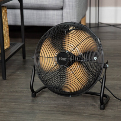 Russell Hobbs Ground Floor Fan 12 inch Black Scandi RHGF1221WDB - 8