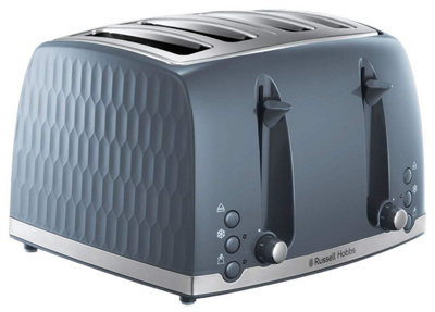 Russell Hobbs Honeycomb 4 Slice Toaster | DIY at B&Q