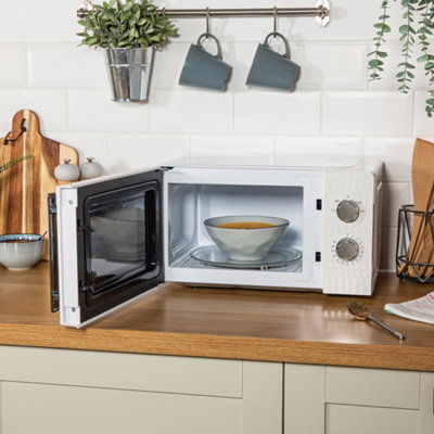 Russell Hobbs Honeycomb Microwave 17 Litre 700W White Manual RHMM715