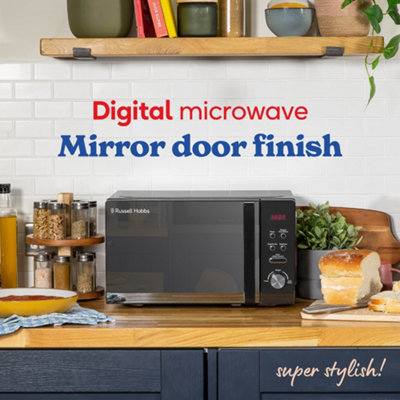 Russell Hobbs Microwave 20 Litre 800W Digital Black RHM2076B