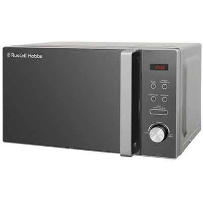 Microwave Kettle Toaster Set 4 Slot Black Russell Hobbs Cheap RHM1714B Xmas  Sale