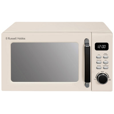 Russell Hobbs Microwave 20 Litre 800W Stylevia Digital Cream RHM2026C