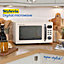 Russell Hobbs Microwave 20 Litre 800W Stylevia Digital Cream RHM2026C