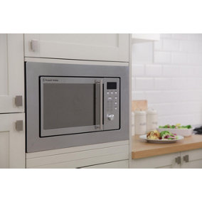 Russell Hobbs Microwave Built in 800W 20 Litre Stainless Steel Digital RHBM2001