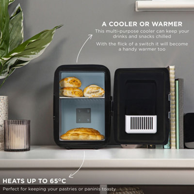 Russell Hobbs Mini Cooler 4L 6 Cans Portable for Drinks and Cosmetics Black RH4CLR1001B - 9