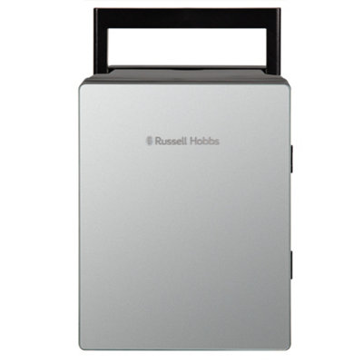 Russell Hobbs Mini Cooler 8L 10 Cans Portable for Drinks and Cosmetics Silver RH8CLR8001S - 9