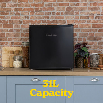 Russell Hobbs Mini Freezer Black 31L Table Top Adjustable Thermostat RHTTFZ0E1B - 5