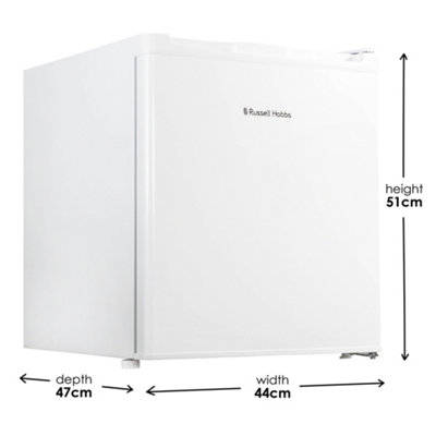 Russell Hobbs Mini Fridge 40 Litre Table Top Larder Fridge White RHTTLDR2