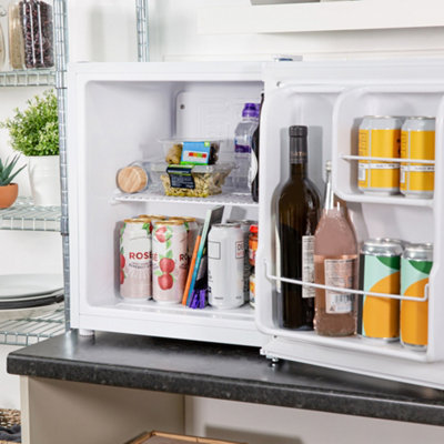 Russell Hobbs Mini Fridge 40 Litre Table Top Larder Fridge White RHTTLDR2 - 4