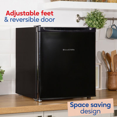 Russell Hobbs Mini Fridge 40L Black Quiet Larder Fridge RHTTLF2E1B - 6