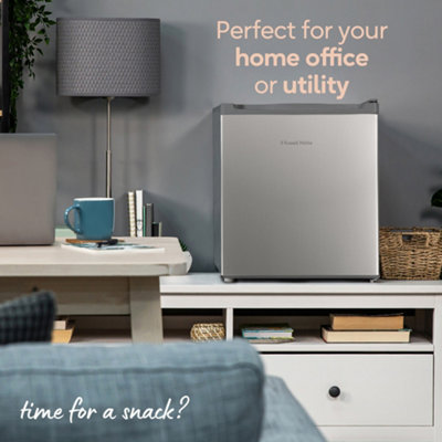 Russell Hobbs Mini Fridge 40L Stainless Steel Effect Quiet Larder Fridge RHTTLF2E1SS - 7