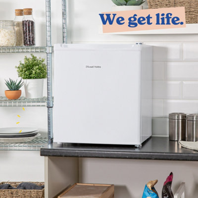 Russell Hobbs Mini Fridge 40L White Quiet Larder Fridge RHTTLF2E1W - 8
