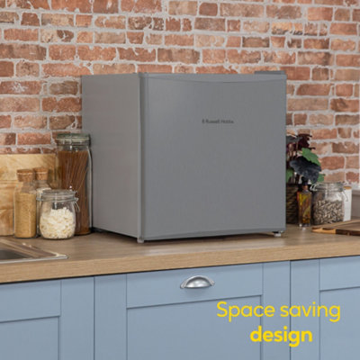 Russell Hobbs Mini Fridge 43 Litre Table Top Fridge Stainless Steel RHTTLF1SS - 6