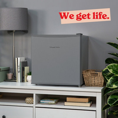 Russell Hobbs Mini Fridge 43 Litre Table Top Fridge Stainless Steel RHTTLF1SS - 8