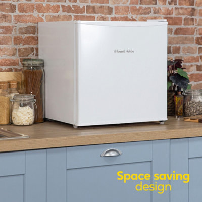 Russell Hobbs Mini Fridge 43L Table Top Fridge with Ice Box White RHTTF0E1W - 7