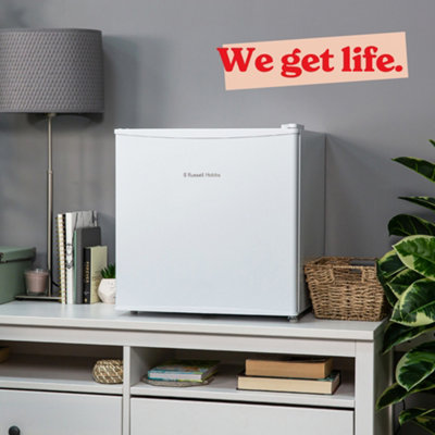 Russell Hobbs Mini Fridge 43L Table Top Fridge with Ice Box White RHTTF0E1W - 8