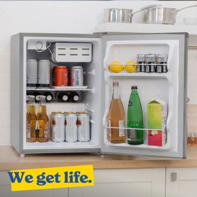 Russell Hobbs Mini Fridge 67L Stainless Steel Effect with Ice Box RH67TTLF0E1SS - 8