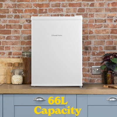 Russell Hobbs Mini Fridge 67L White Table Top & Cooler with Ice Box RH67TTLF0E1W - 3