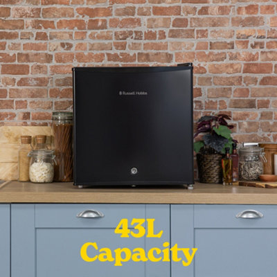 Russell Hobbs Mini Fridge and Cooler with Lock 43L Black Table Top RHTTF0E1B-LCK - 3