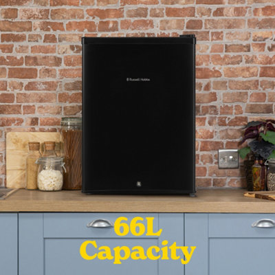 Russell Hobbs Mini Fridge Lockable 67L Black Table Top Ice Box RH67TTLF0E1B-LCK - 3